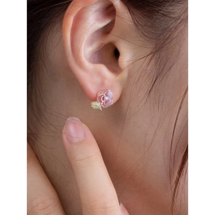 Boucles d'Oreilles Pensée