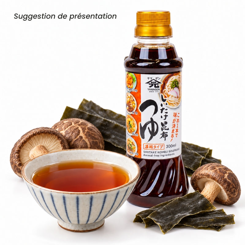 Bouillon Japonais Concentré Shiitake et Kombu