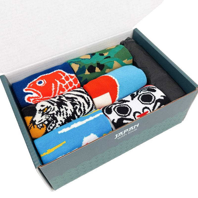 Box Chaussettes Japonaises Homme - EU 37-43