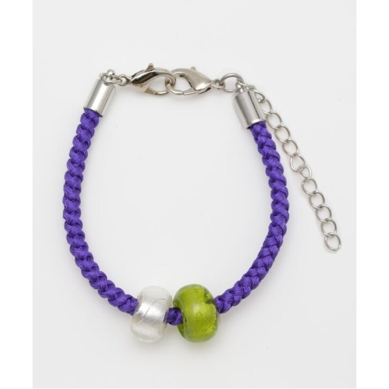 Bracelet Japonais Homme Perles - Violet