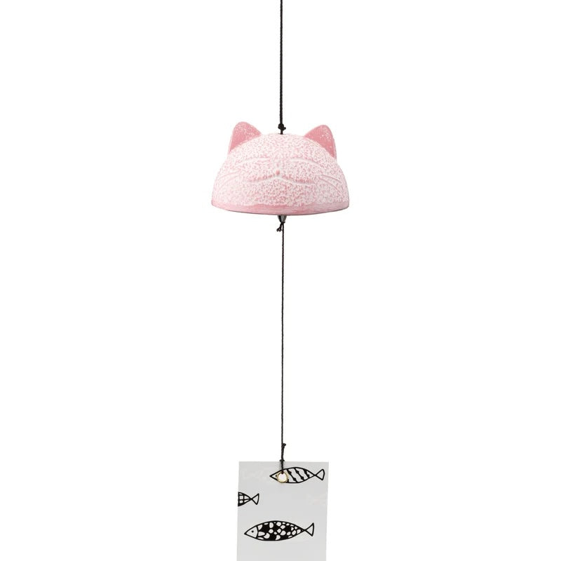 Carillon Japonais Chat Rose Neko Momo