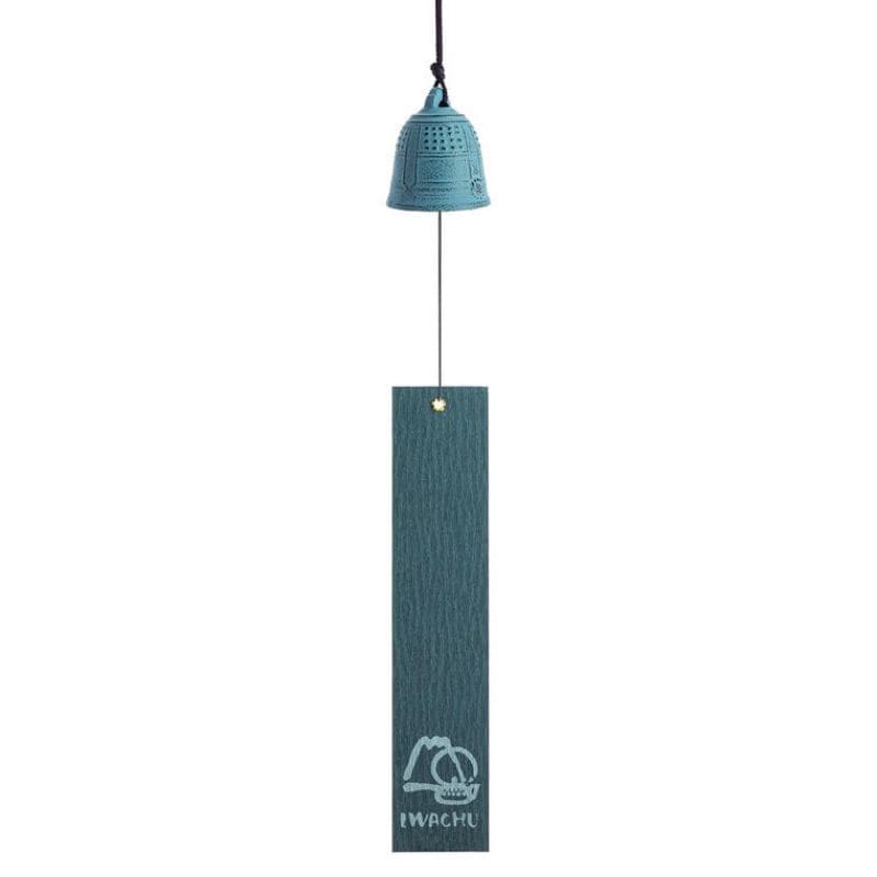 Carillon Japonais Fonte Iwachu Bleu Clair - 5,5 cm