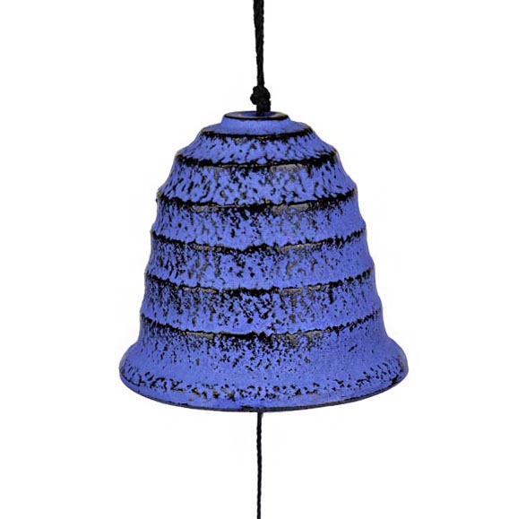 Carillon Japonais Fūrin Hamon Bleu