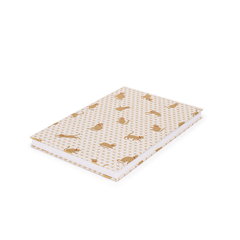 Carnet Japonais Goshuin Mino Washi Asanoha Chat
