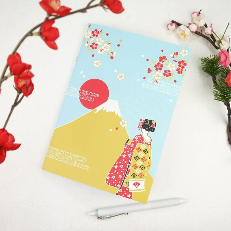 Carnet Japonais Maiko & Mont Fuji