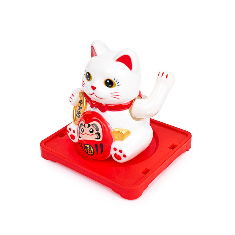 Chat Maneki Neko Solaire Articulé - Daruma