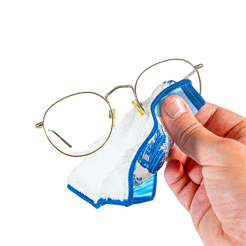 Chiffon Lunettes Hokusai Grande Vague