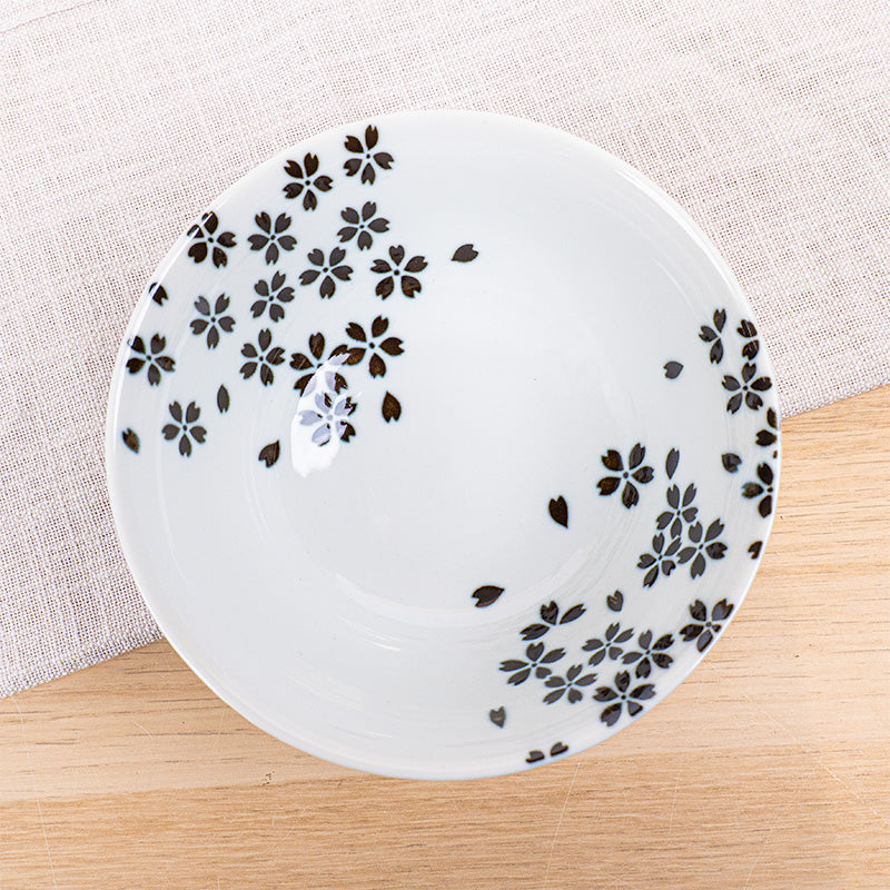 Coffret 2 bols Japonais noir et blanc