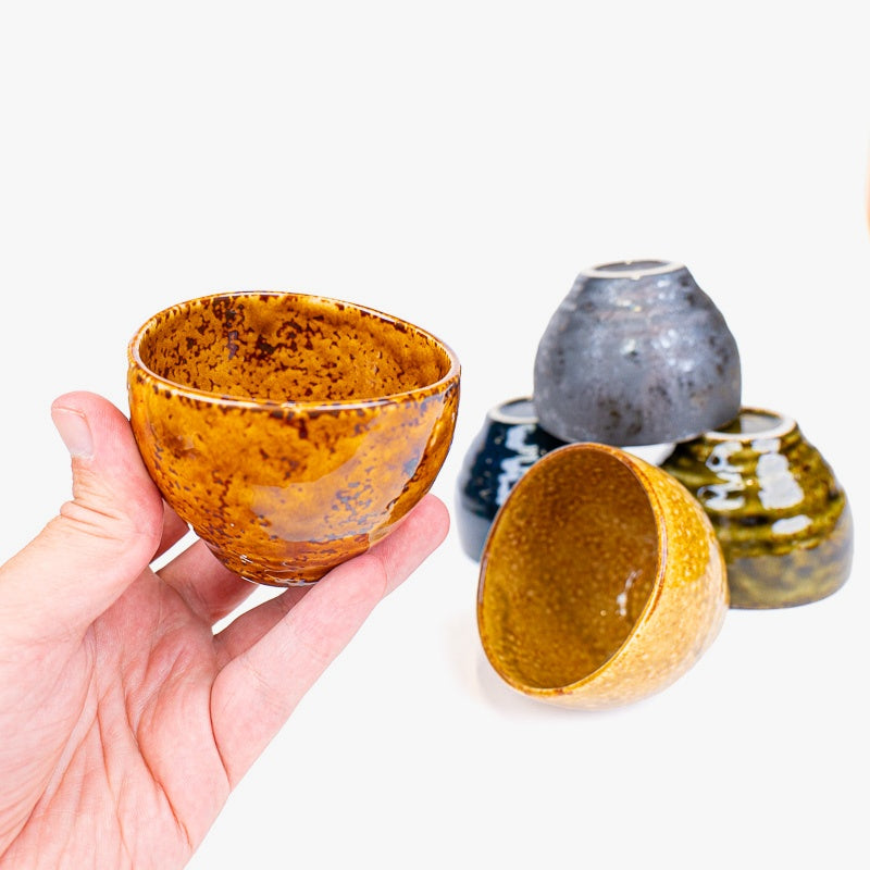 Coffret 5 Tasses Japonaises Hannari