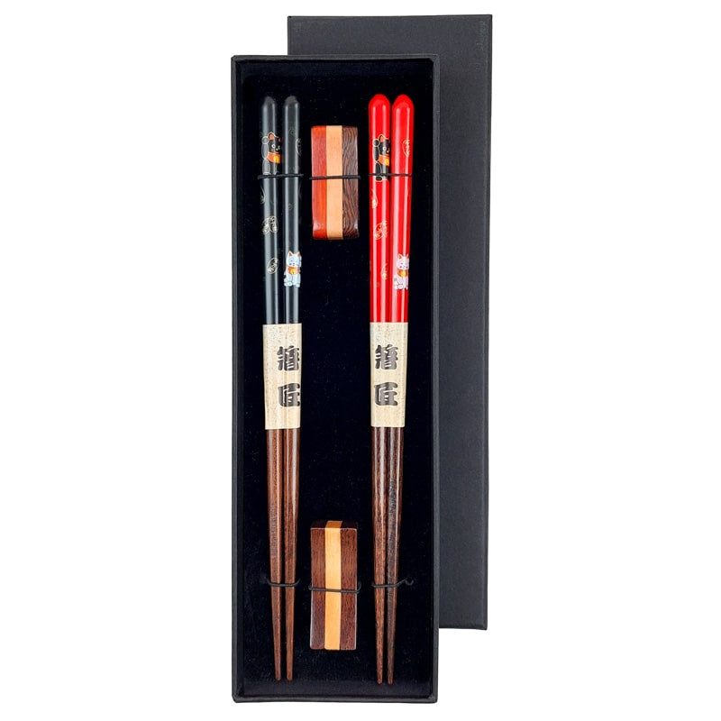 Coffret Baguettes Japonaises Good Luck