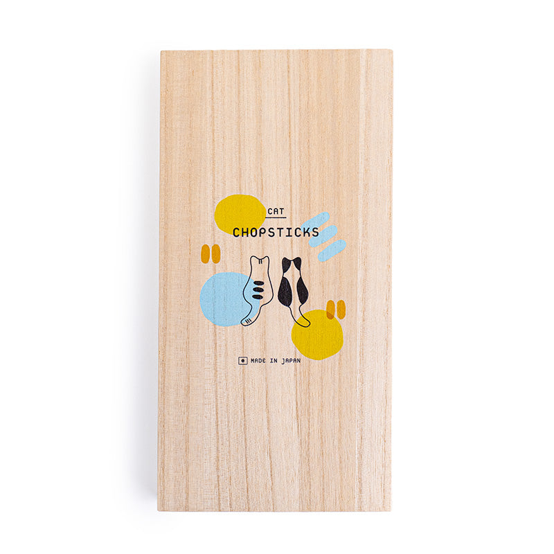 Coffret Baguettes Japonaises & Repose-Baguettes Chat