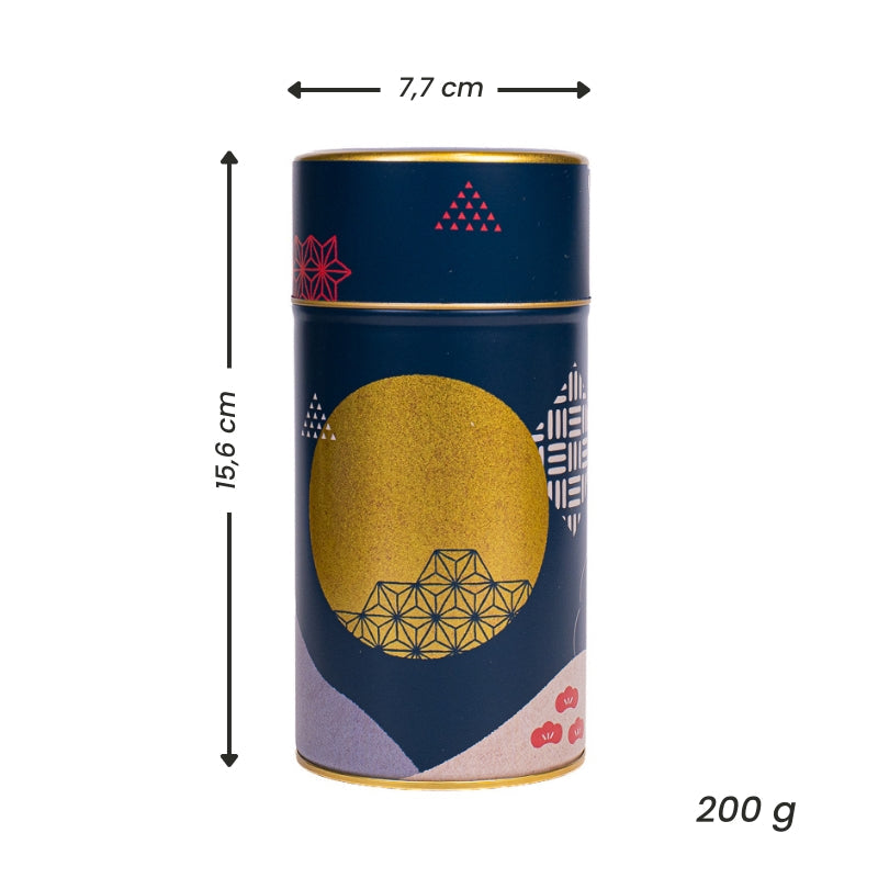 Coffret Deux Boîtes à Thé Métal Soleil & Lune