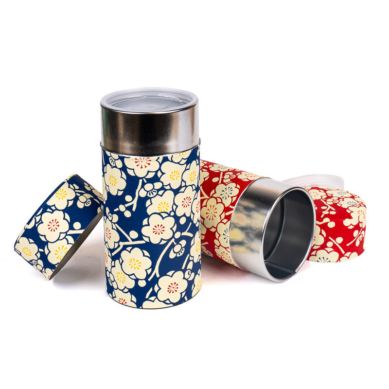 Coffret Deux Boîtes à Thé Papier Washi Ume