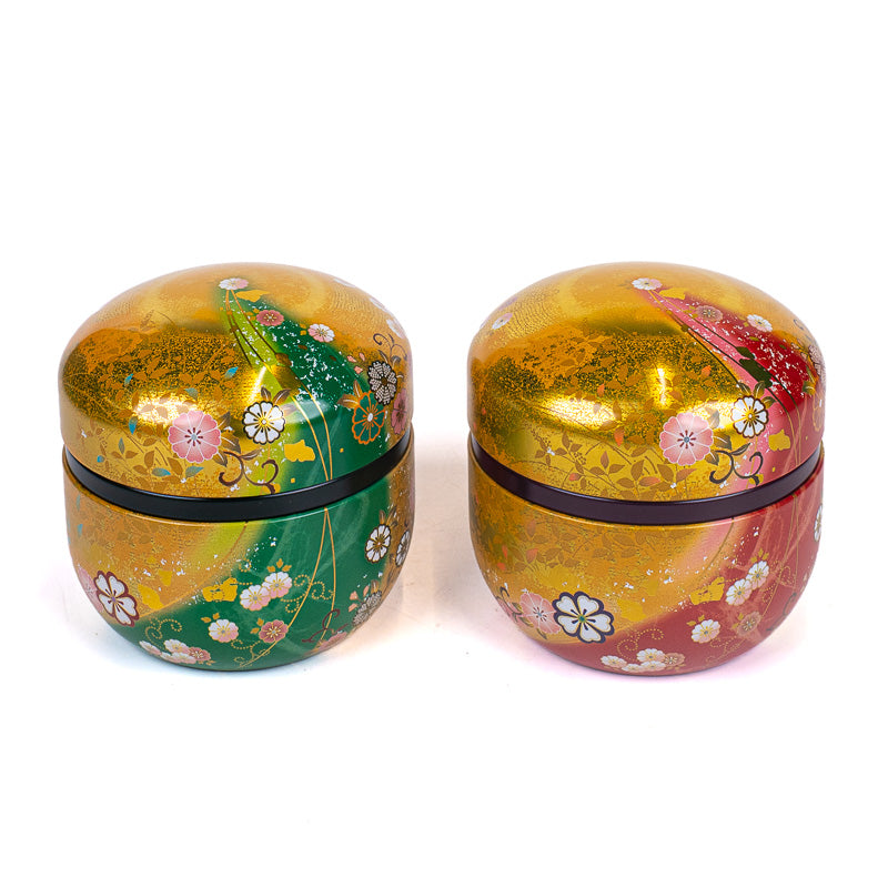 Coffret Deux Boîtes à Thé Rondes