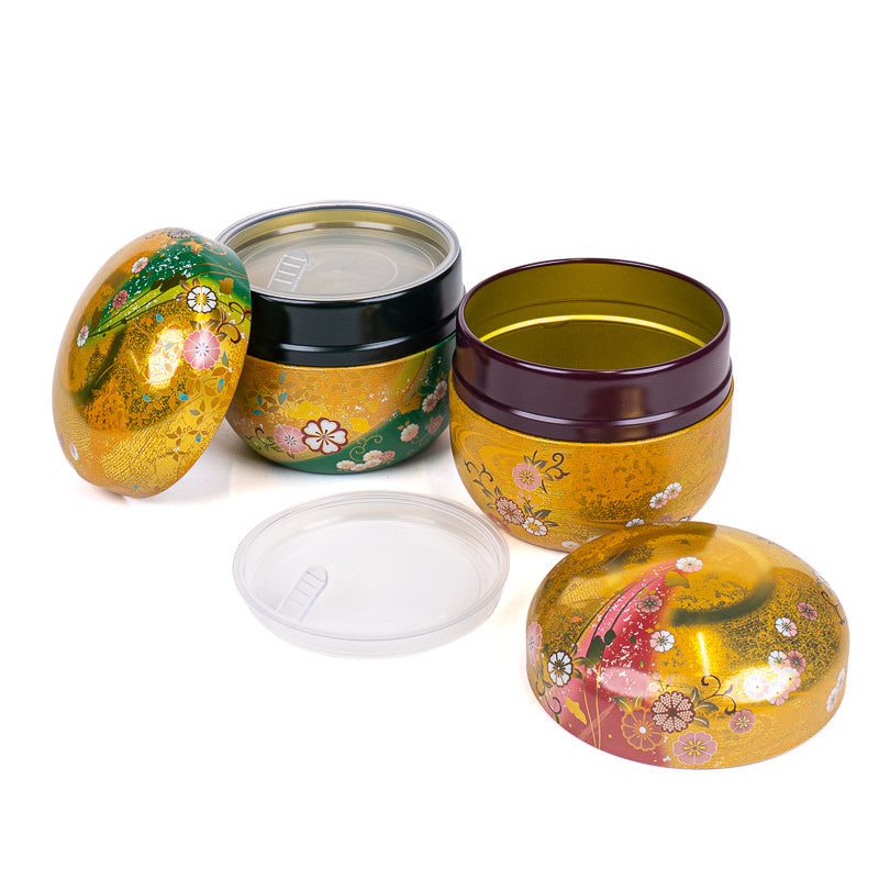 Coffret Deux Boîtes à Thé Rondes
