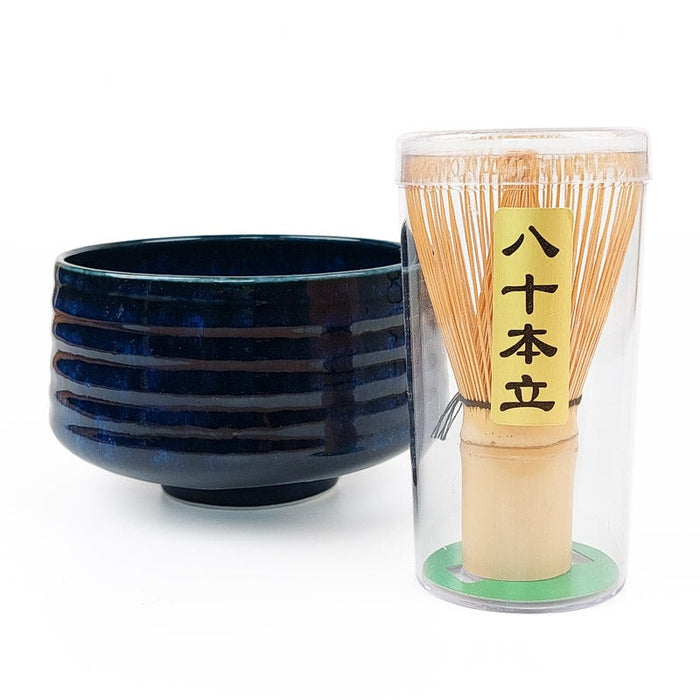 Kit Matcha 5 Pièces Rose - Fouet, Bol, Tamis, Cuillère, Support - Pour Cérémonie Du Thé Japonais