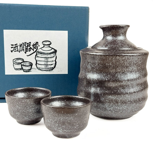 Set Service à Saké DUEBEL - 6 Tasses + Carafe 200ml - Pour Saké Chaud Ou Froid
