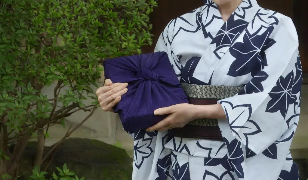 emballage cadeau avec furoshiki