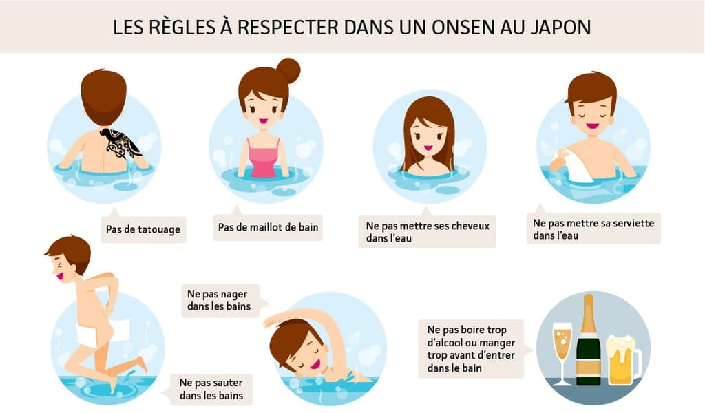 comment se comporter dans un onsen