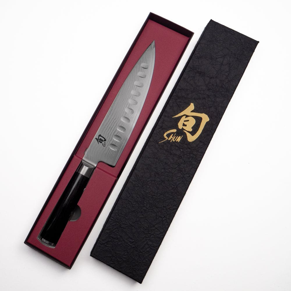 Couteau de Chef Shun Classic Lame Alvéolée 20 cm