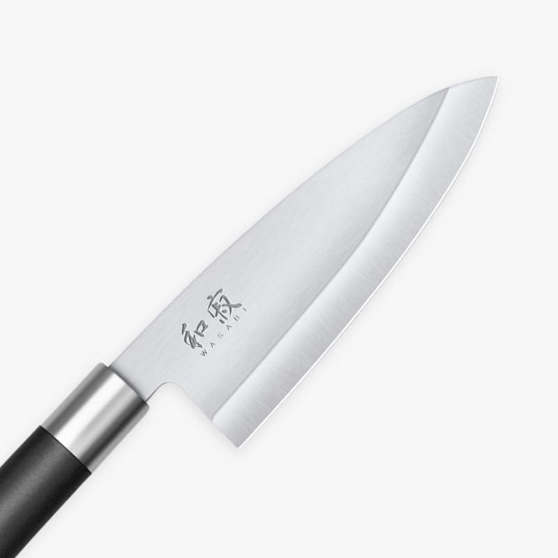 Couteau Deba Wasabi Black 15 cm