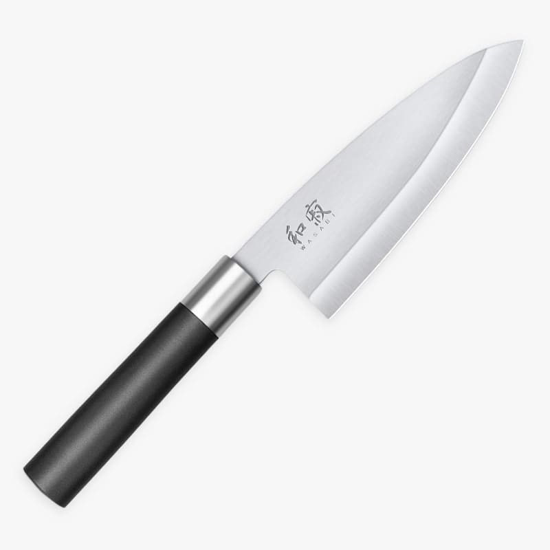 Couteau Deba Wasabi Black 15 cm