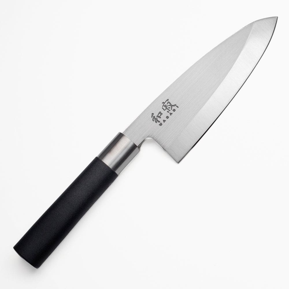 Couteau Deba Wasabi Black 15 cm