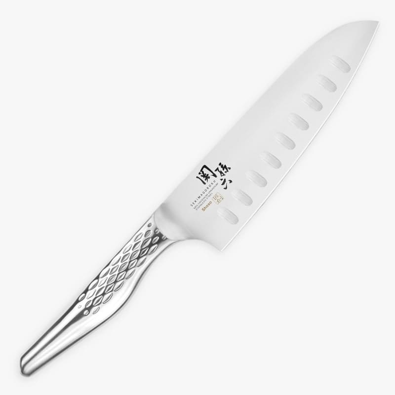 Couteau Santoku Alvéolé Seki Magoroku Shoso 16,5 cm