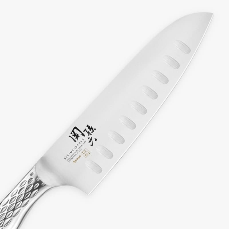 Couteau Santoku Alvéolé Seki Magoroku Shoso 16,5 cm