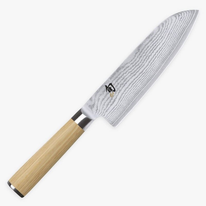 Couteau Santoku Shun Classic White 18 cm
