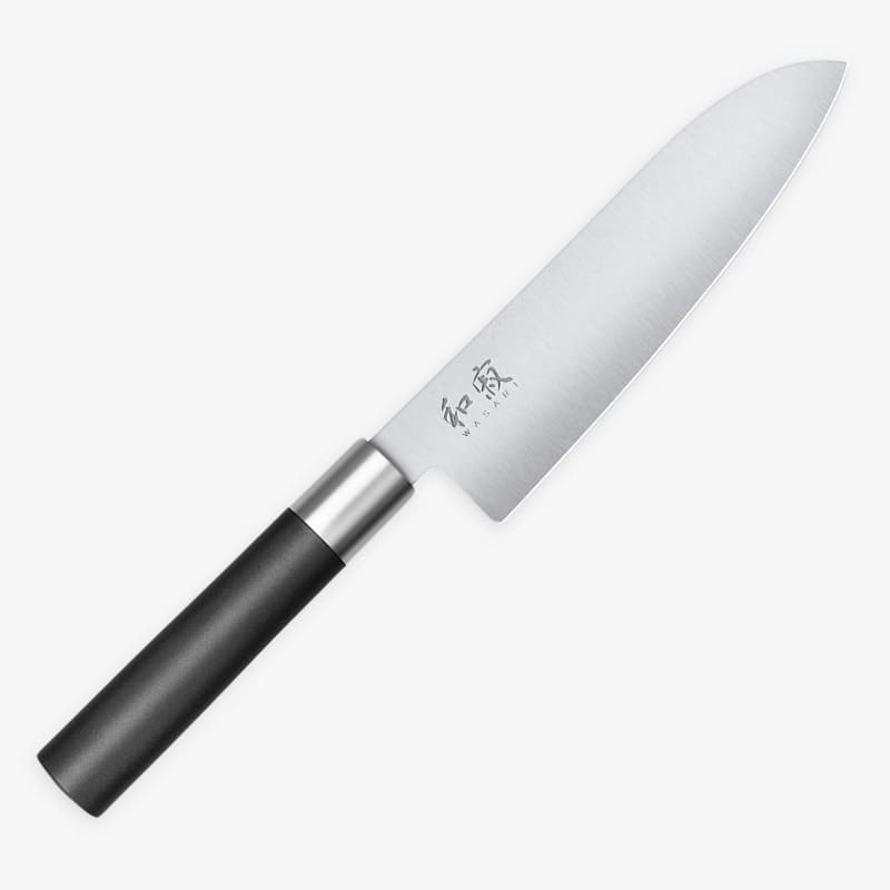 Couteau Santoku Wasabi Black 16,5 cm