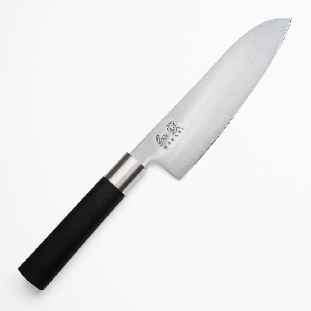 Couteau Santoku Wasabi Black 16,5 cm