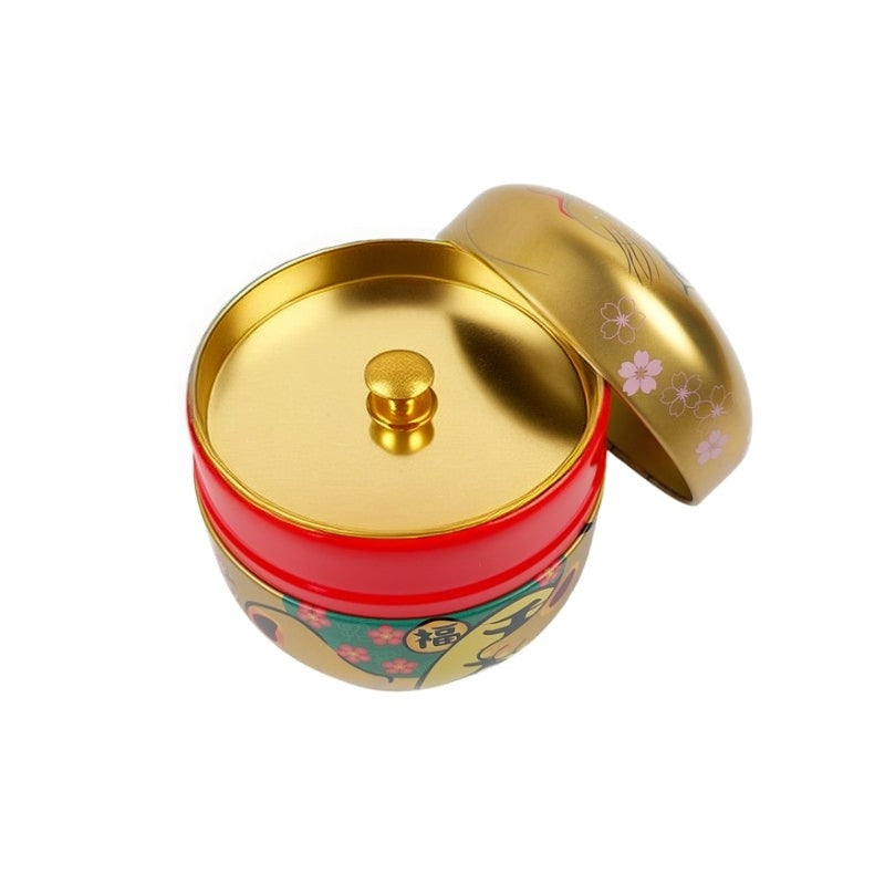 Couvercle Boîte à Thé Ronde