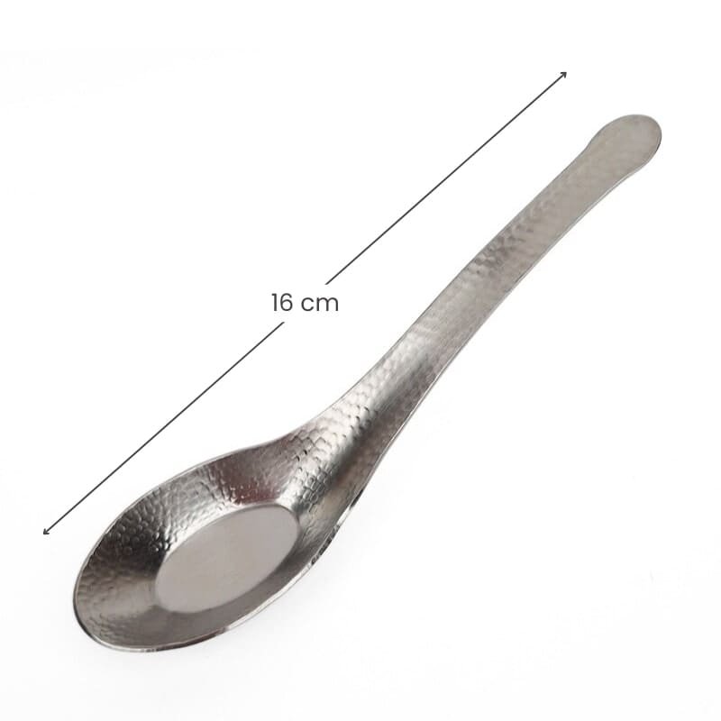 Cuillère à Ramen Japonaise Acier Inoxydable