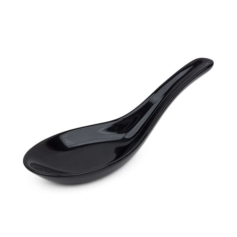 Cuillère à Ramen Porcelaine Noire