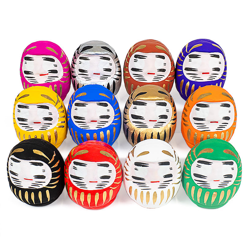 Daruma Japonais 6 cm - Coloris multiples
