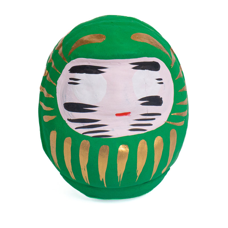 Daruma Japonais 6 cm - Coloris multiples Vert