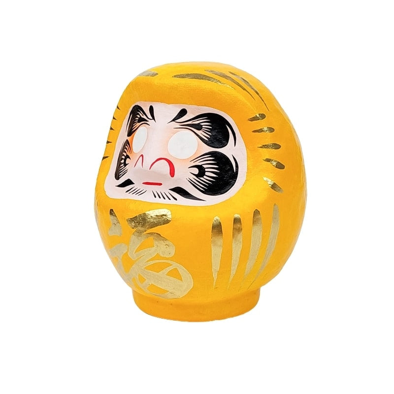 Daruma Japonais Jaune