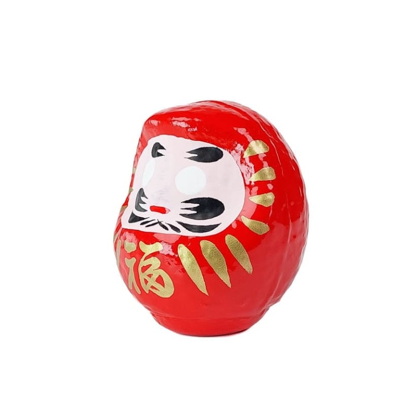 Daruma Japonais Rouge - 4,5 cm