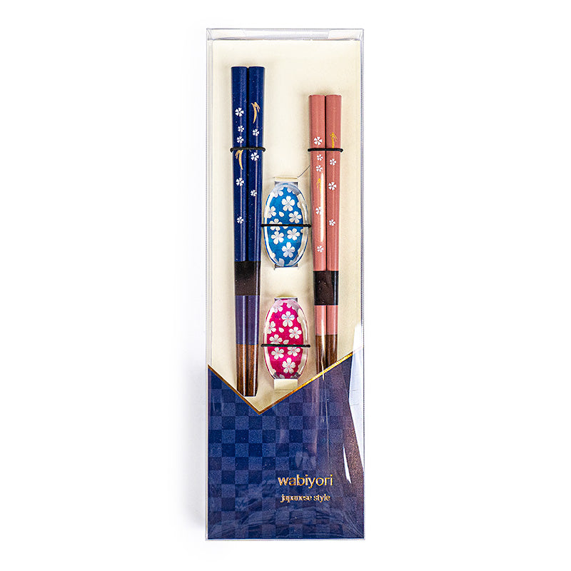 Duo Baguettes Japonaises Sakura Usagi & Supports