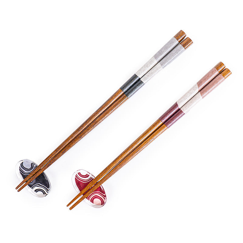 Duo Baguettes Japonaises Uzumaki & Supports