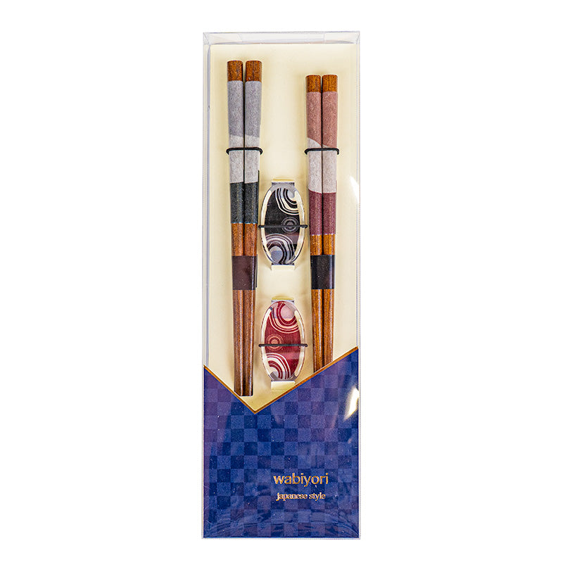 Duo Baguettes Japonaises Uzumaki & Supports