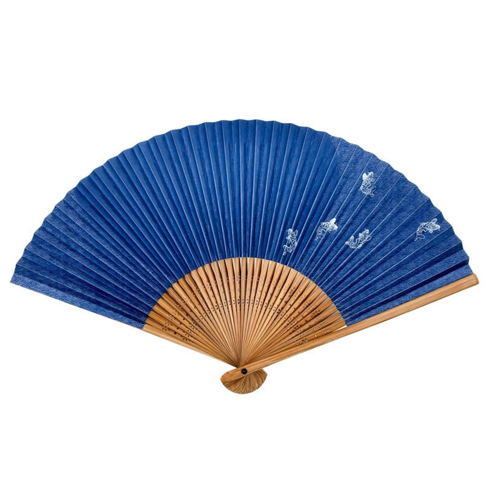 Éventail Japonais Bleu Goriyaku