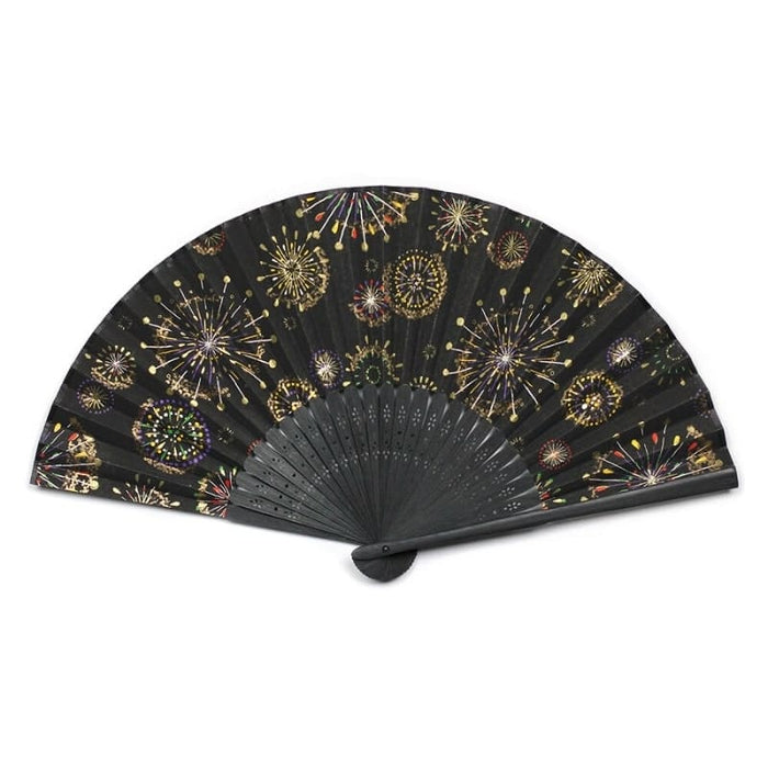 Éventails Japonais Yuzen Hanabi