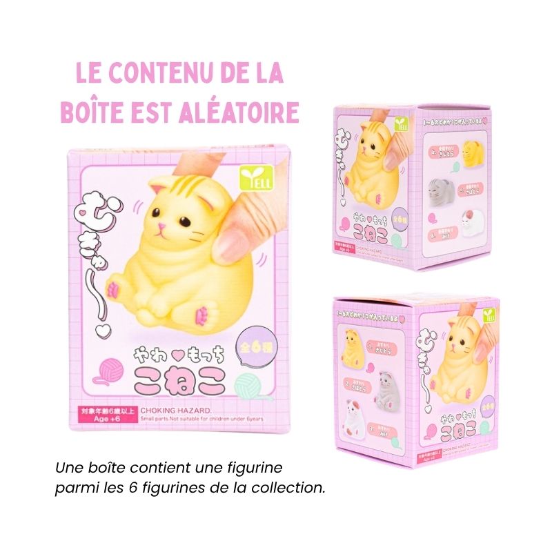 Figurine Gachapon Chat Dodu Soft Vinyl