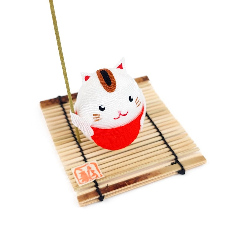 Figurine Japonaise Chirimen Chat