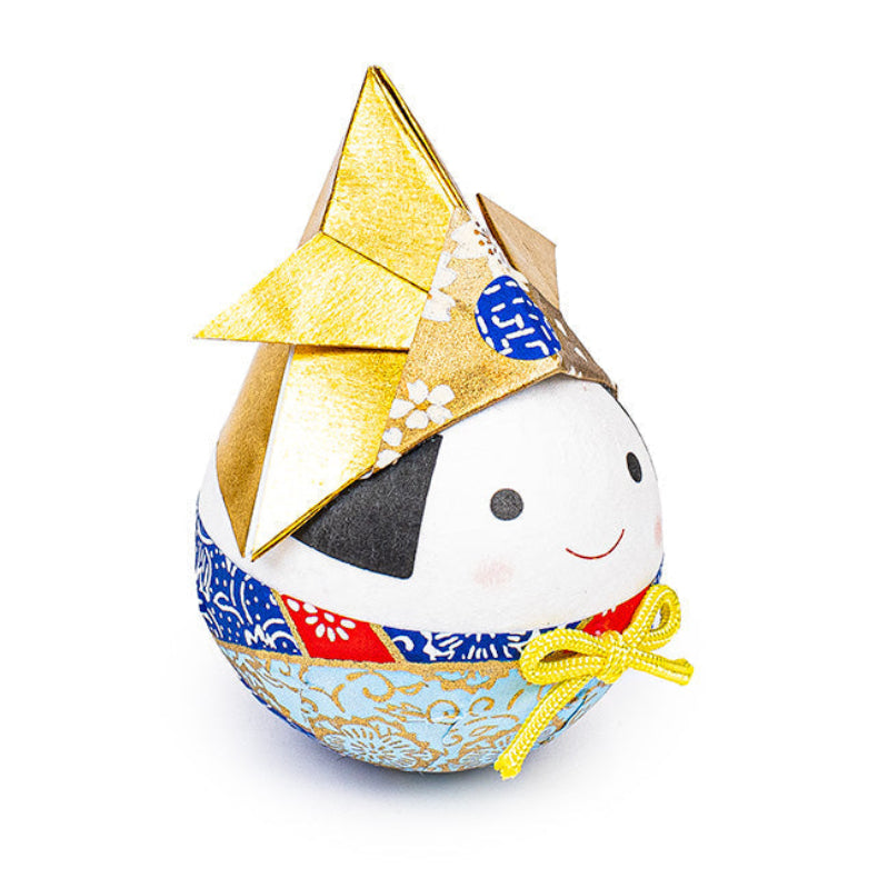 Figurine Okiagari Papier Washi Kabuto