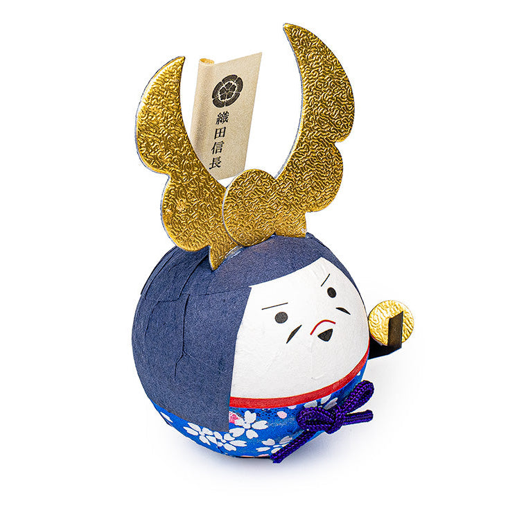 Figurine Okiagari Papier Washi Oda Nobunaga
