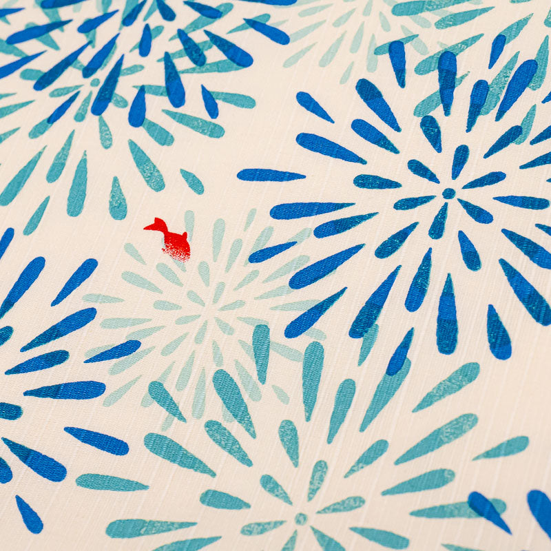 Furoshiki Japonais Feux d’Artifice - 50x50 cm