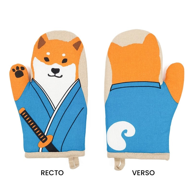 Gant de Cuisine Shiba Samuraï